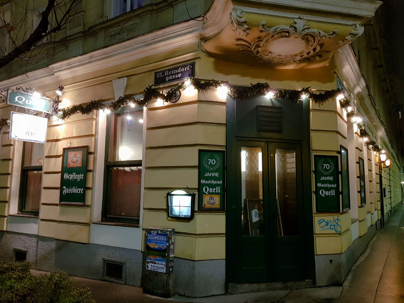 Gasthaus Quell in Vienna, Austria