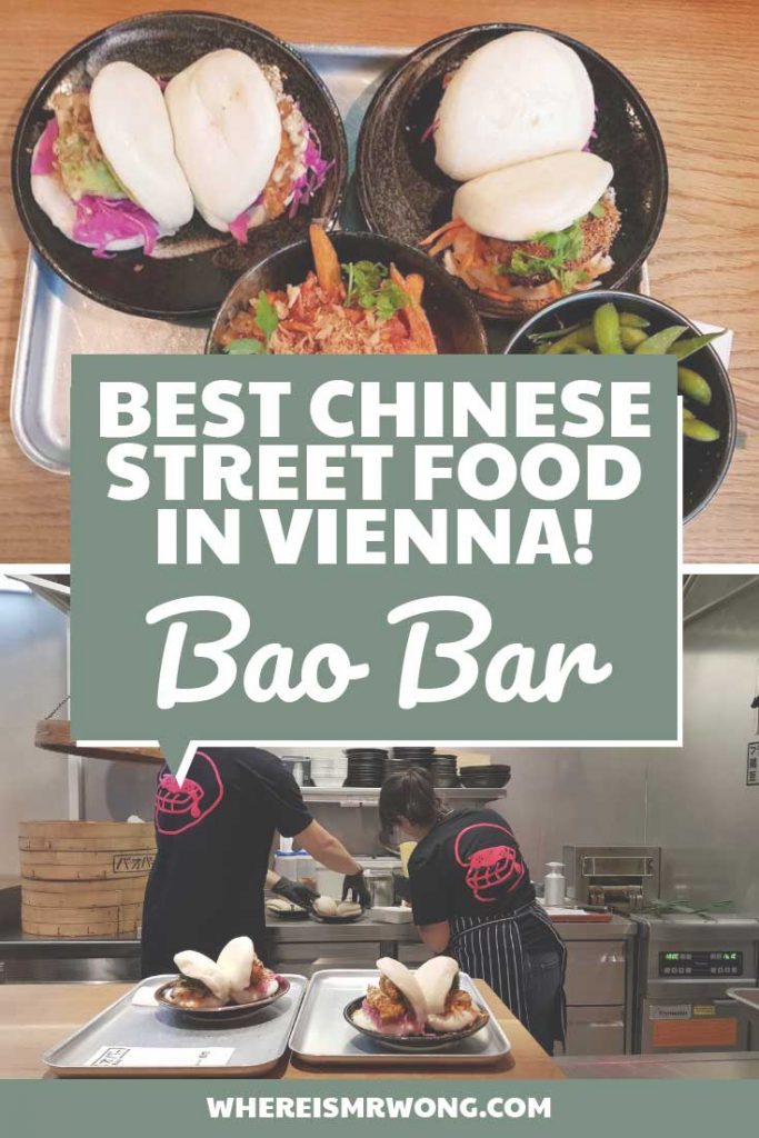 Bao, Sweet Potato Fries and Edamame at Bao Bar Vienna Austria